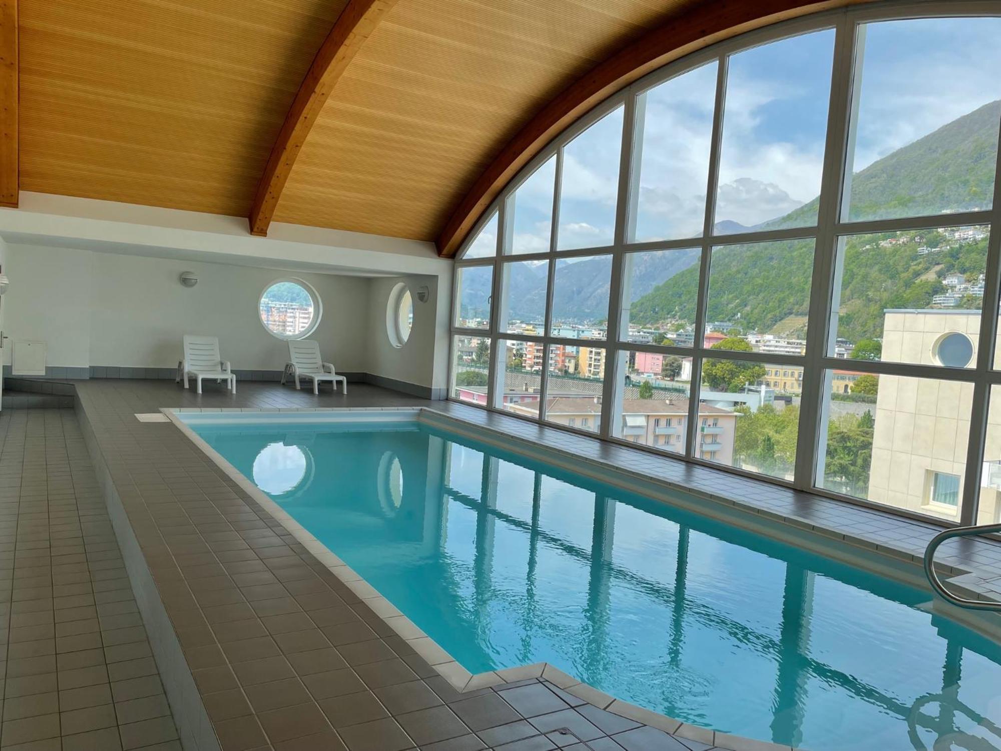 Appartamento 464 Nel Cuore Di Locarno Con Piscina Exterior foto